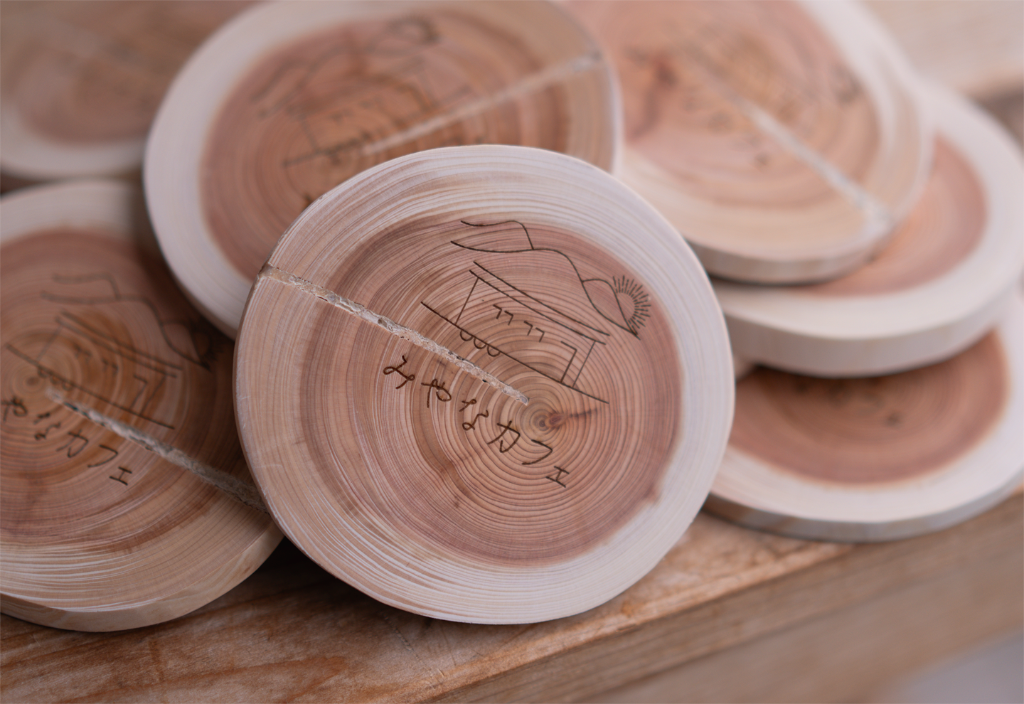 コースターの写真